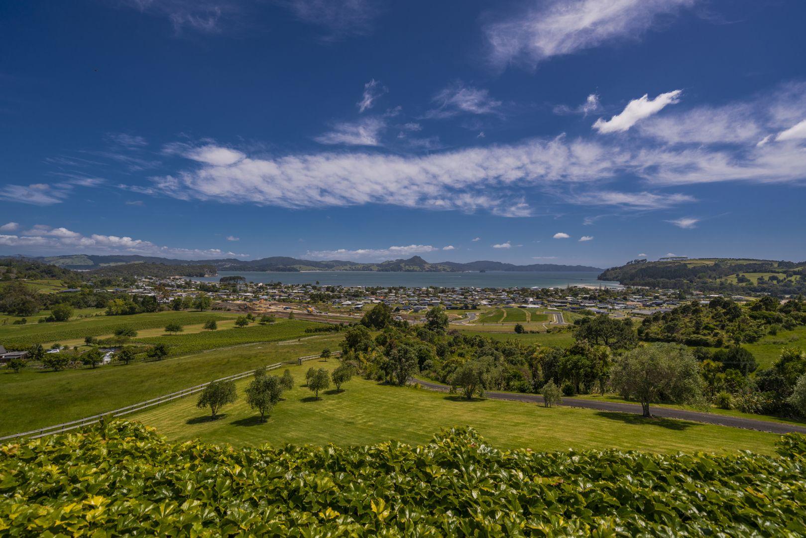 View of the property and Mercury Bay